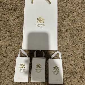 Creed gift bag w minis